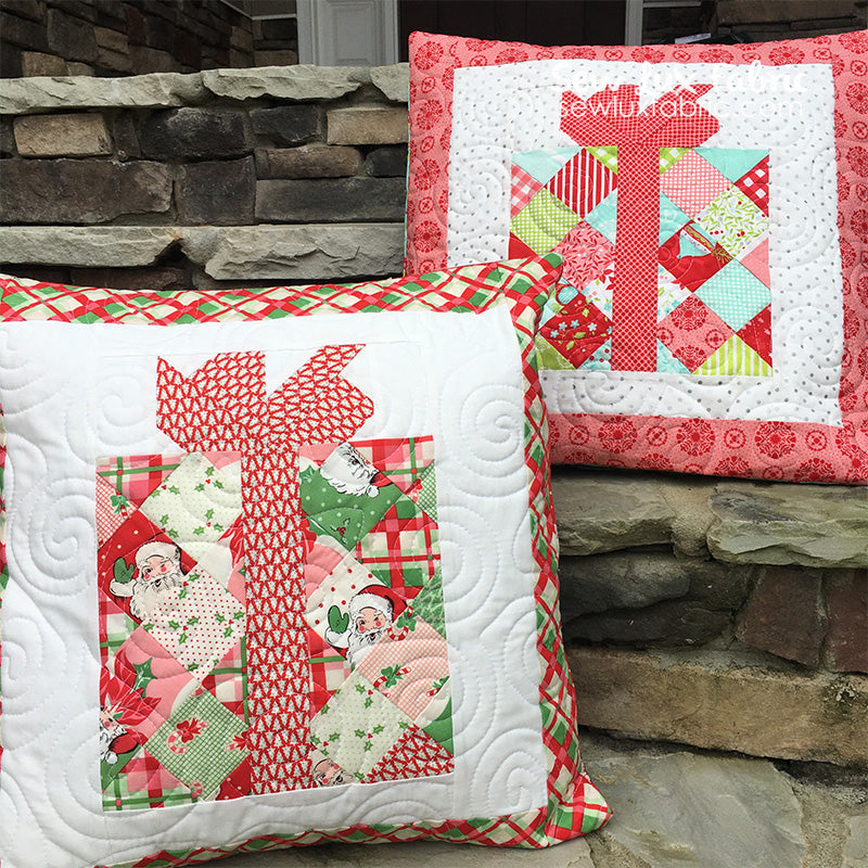 Quilted Christmas Pillows - A Quilting Life