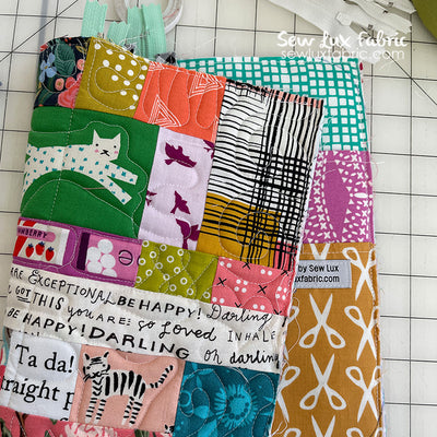 Rosa Supply Case Sew Along - Making the Pockets