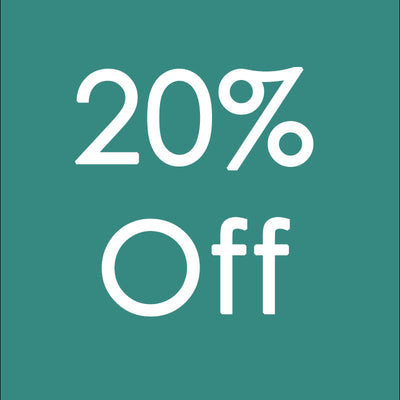 Sale - Save up to 20% Off