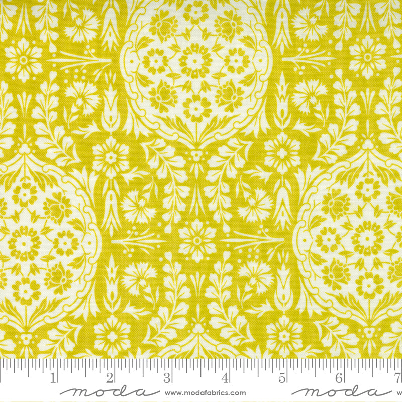 Morning Light Damask Garden Sprout - 2 yards 18 inches