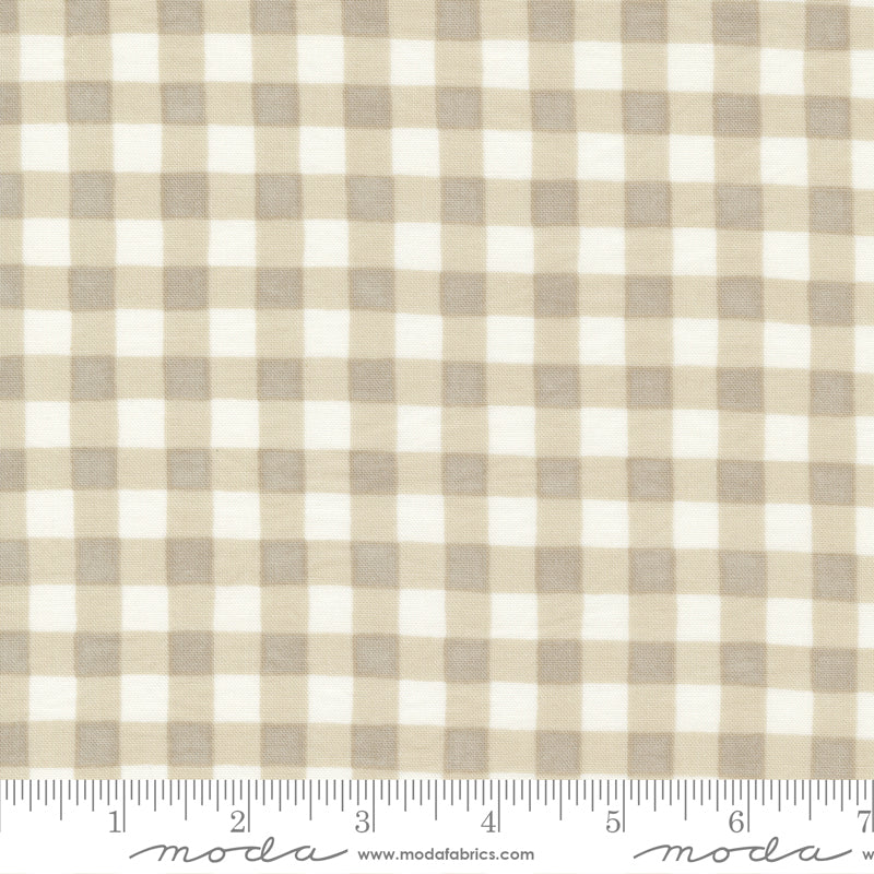 Happiness Blooms Forest Gingham Natural