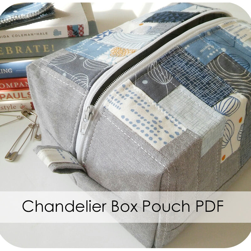 Chandelier Box Pouch PDF Pattern