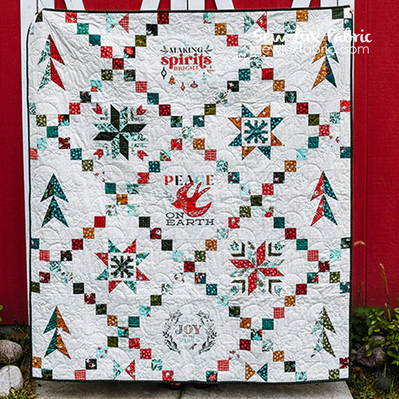 Cheer and Merriment Cozy Quilt - Fabric Kit