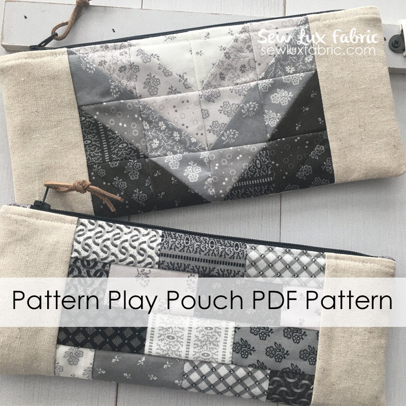 Pattern Play Pouch PDF Pattern