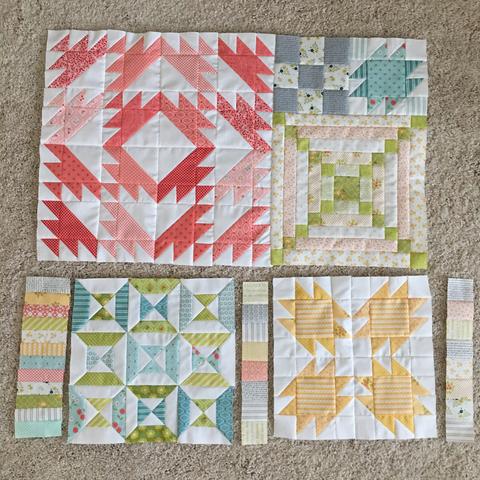 Dessert Sampler Assembly Sections 1 and 2 – Sew Lux Fabric