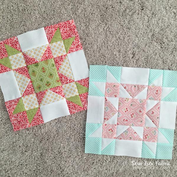 Dessert Sampler Blocks 21 and 25 – Sew Lux Fabric