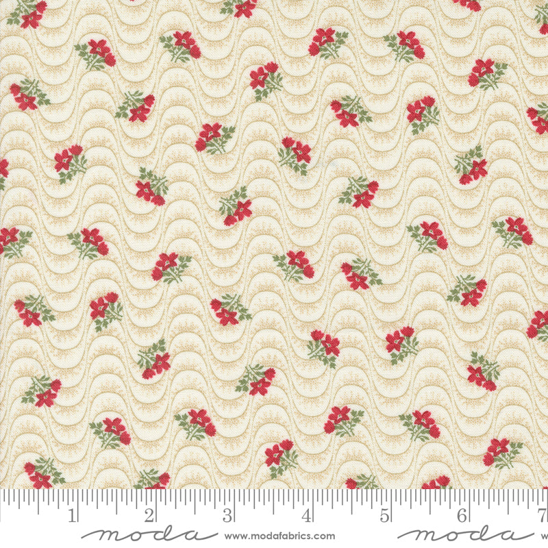 Grand Haven Floral Moire Cream