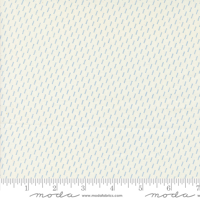 Grand Haven Dotted Shirting Cream - Sky