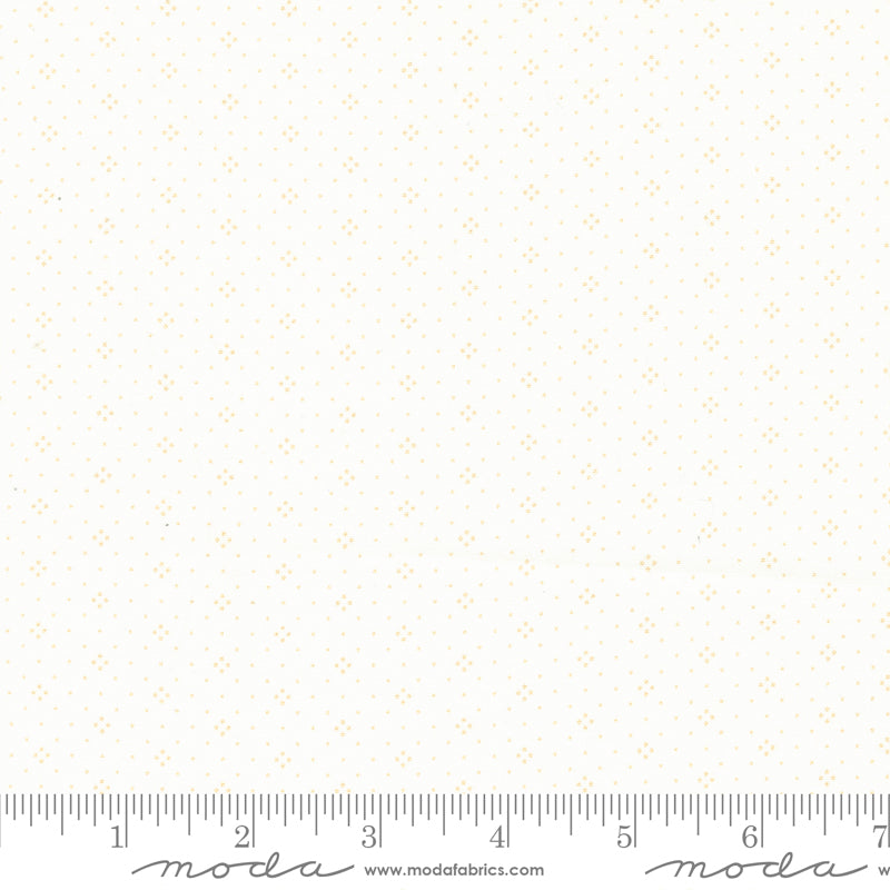 Eyelet Ivory - Latte