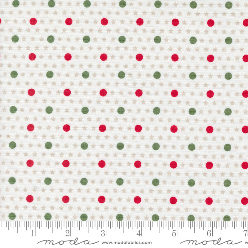 Starberry Polka Star Off White