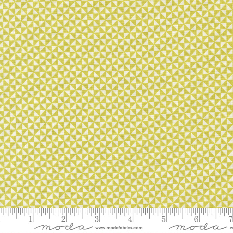 Delightfully Yours Pinwheel Chartreuse
