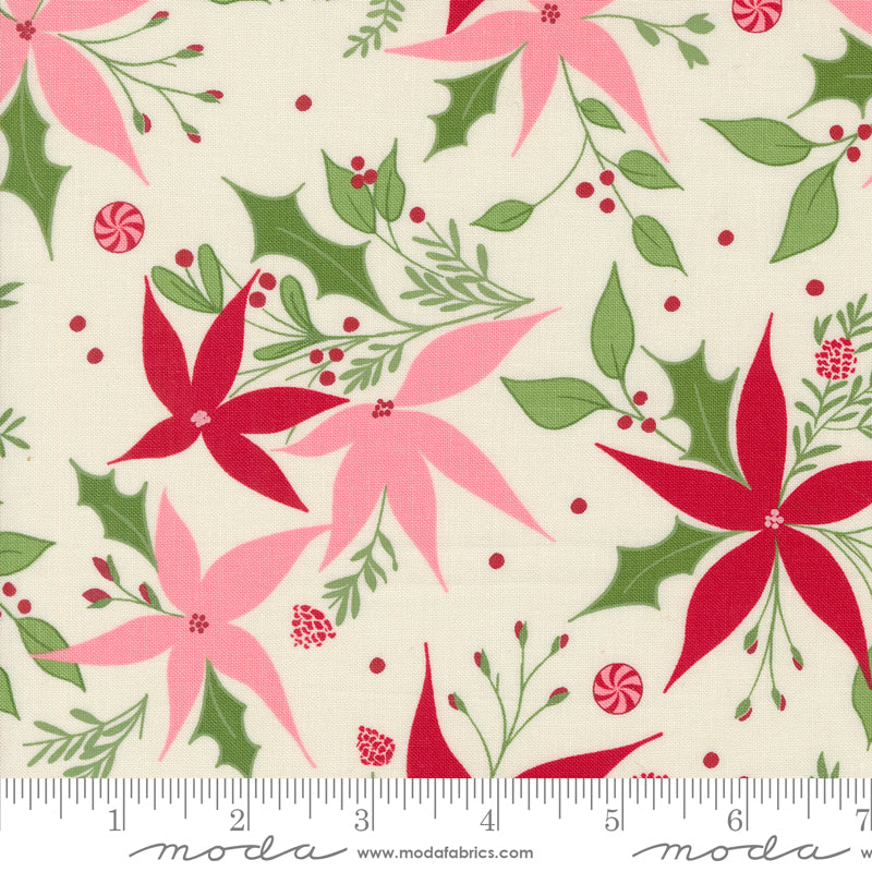 Once Upon A Christmas Poinsettia Dance Snow