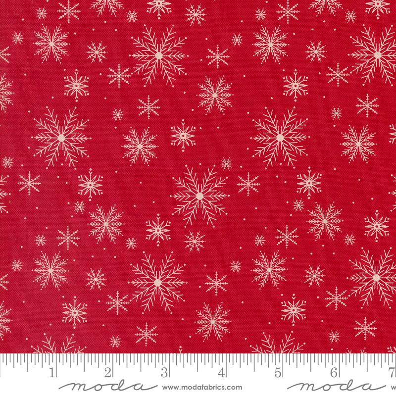 Once Upon A Christmas Snowfall Red