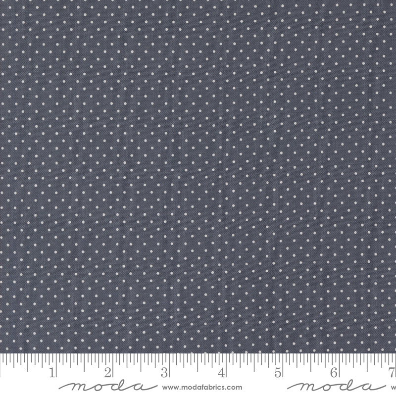 Sun Drenched Farmhouse Dot Indigo