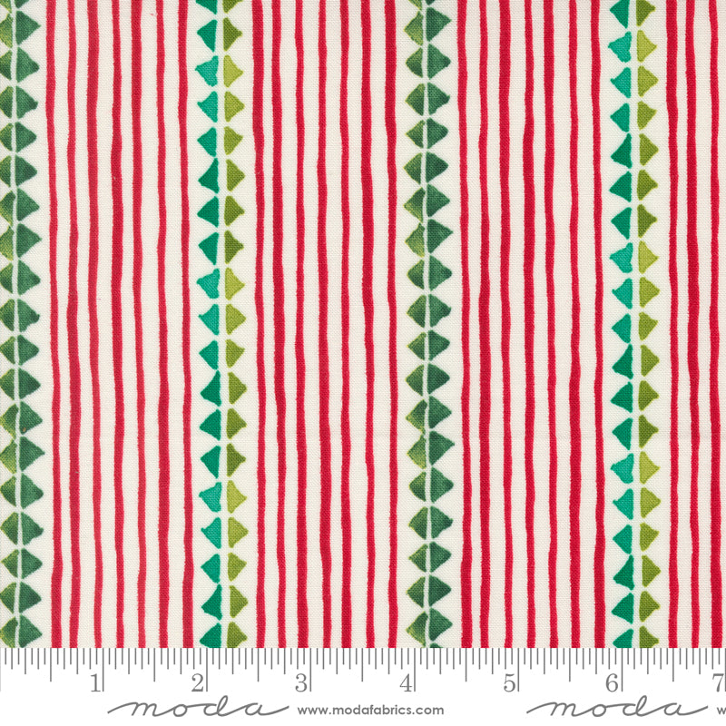 Winterly Christmas Ribbon Cream