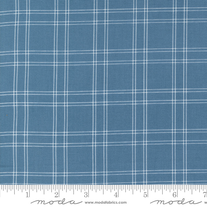 Shoreline Plaid Medium Blue