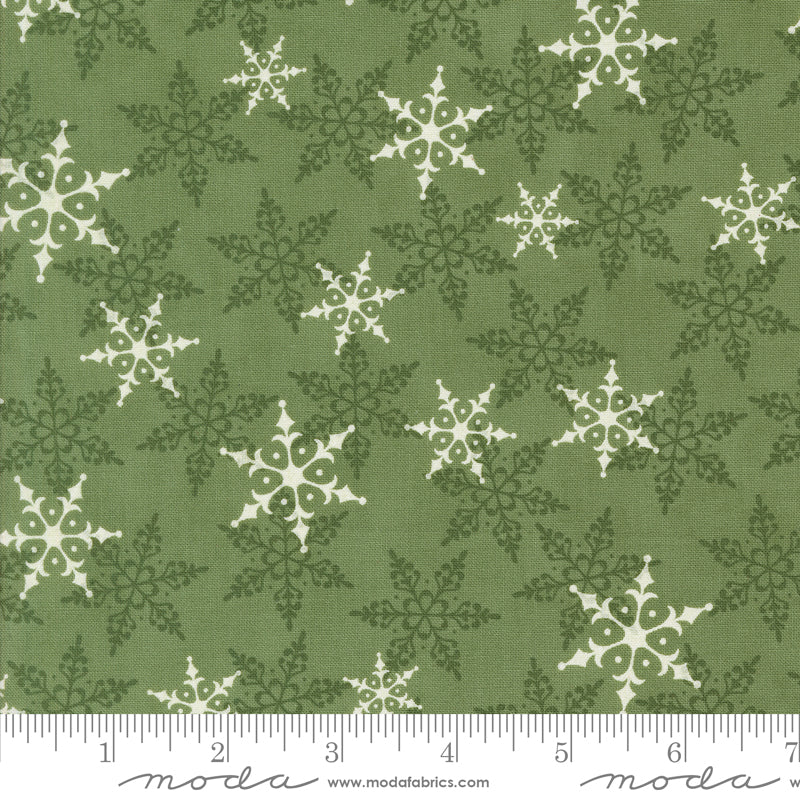 Winter Friends Falling Snow Pine