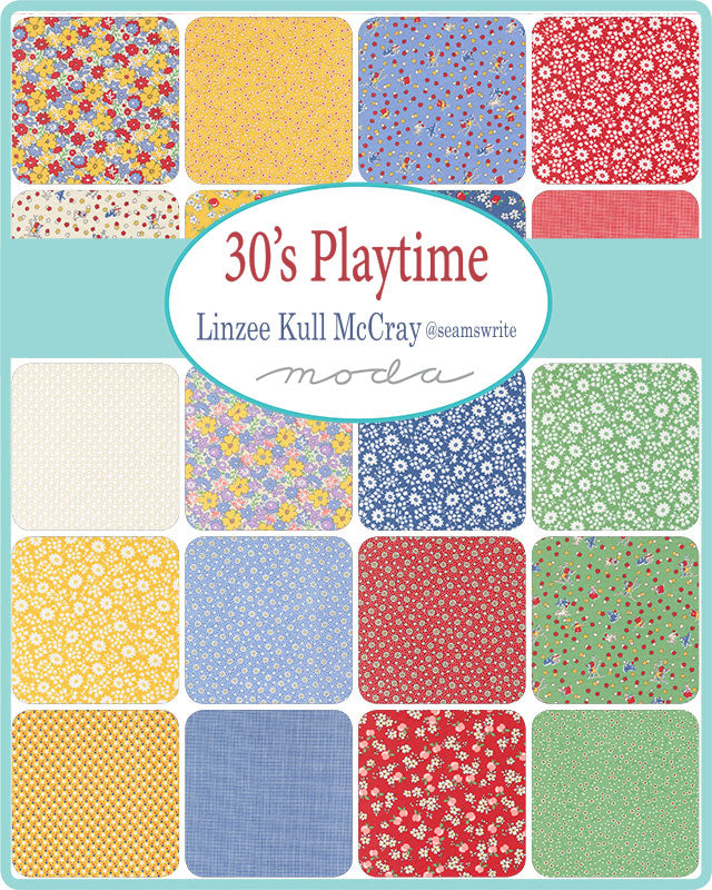 30s Playtime Mini Charm Pack