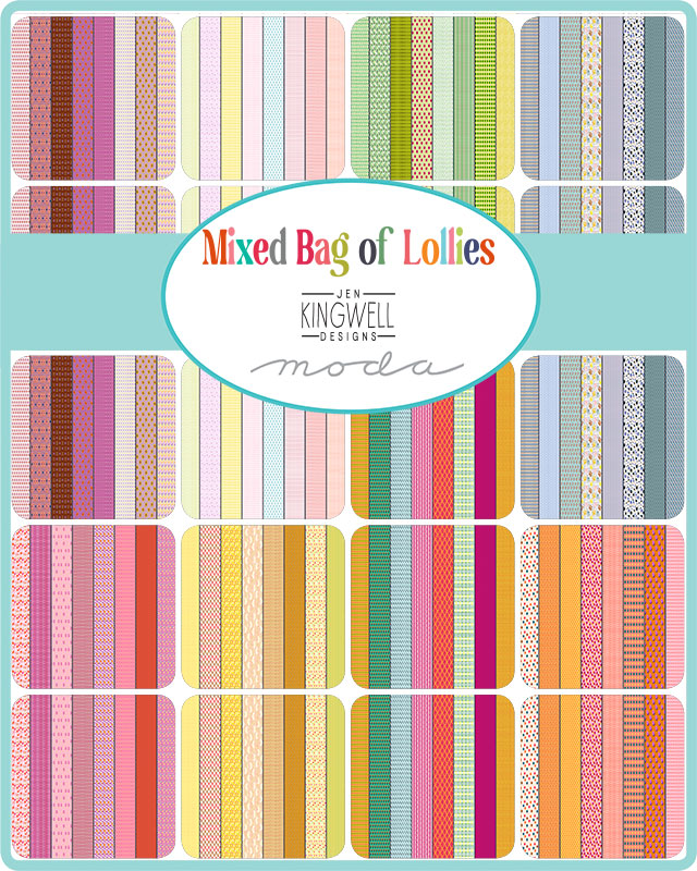 Mixed Bag of Lollies Dessert Roll