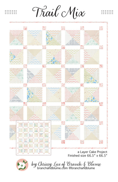 Trail Mix Quilt Pattern - PDF