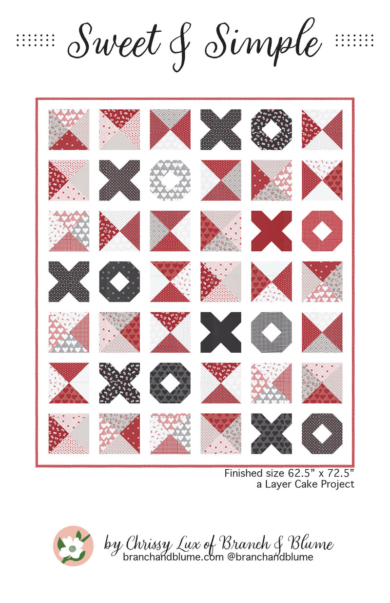 XOXO Sweet & Simple Quilt Kit