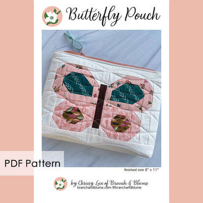 Butterfly Pouch - PDF Pattern