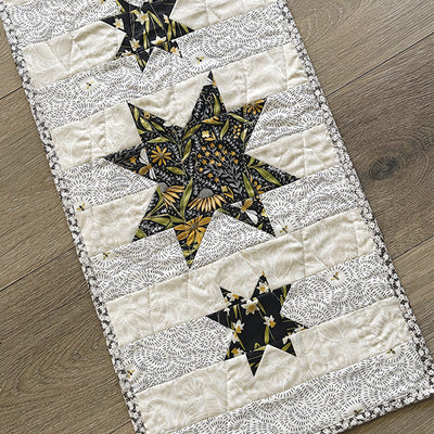 Starstruck Stripes Table Runner Supply Kit - Bee Garden