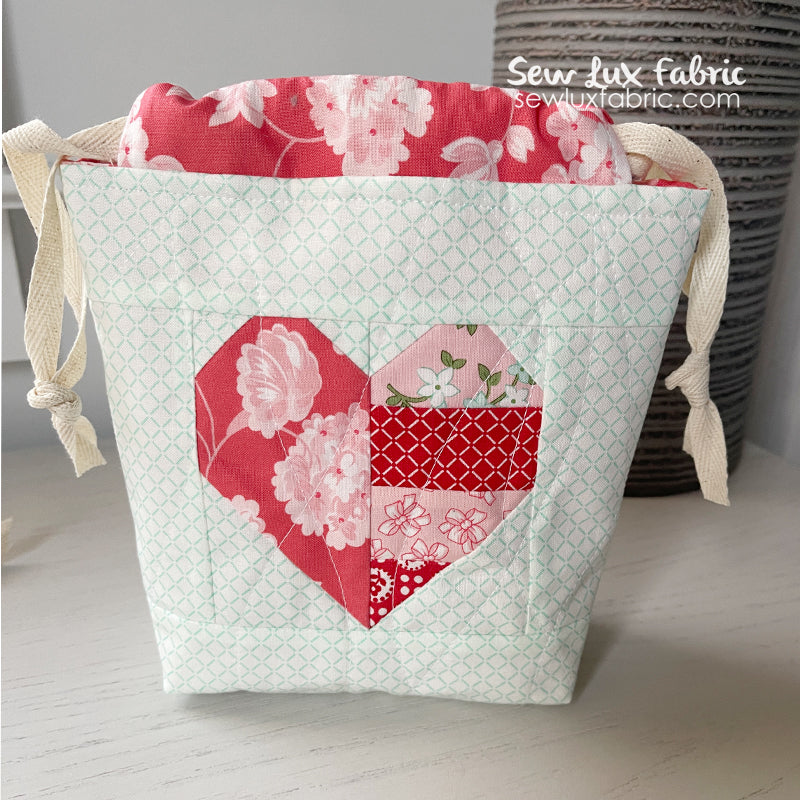 Mini Heartstrings Drawstring Supply Kit - Lighthearted – Sew Lux Fabric