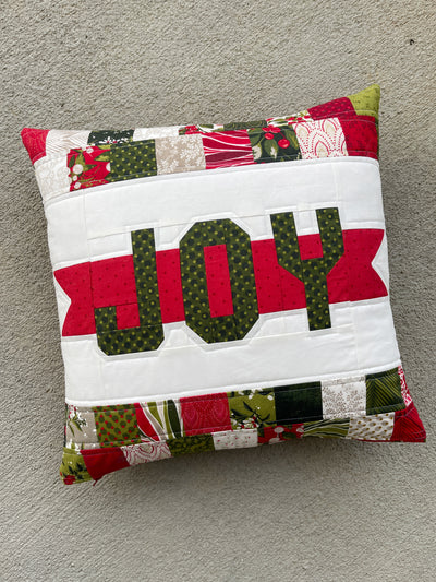 Holiday Joy Pillow Pattern - PDF