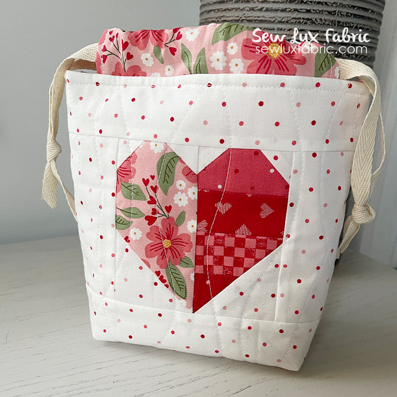 Mini Heartstrings Drawstring Supply Kit - Love Blooms