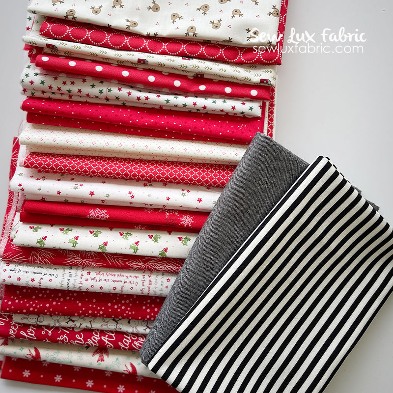 Scrappy Peppermint Stripes Quilt Kit