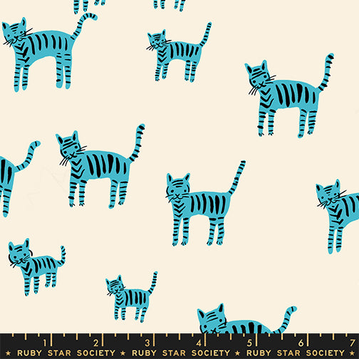Catnap Tiger Stripes Turquoise