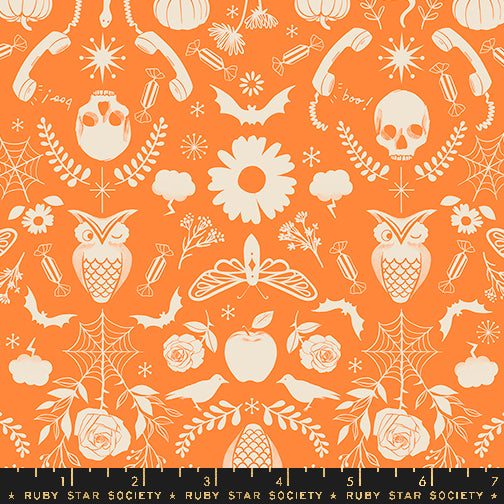 Good Spirits Creepy Damask Pumpkin