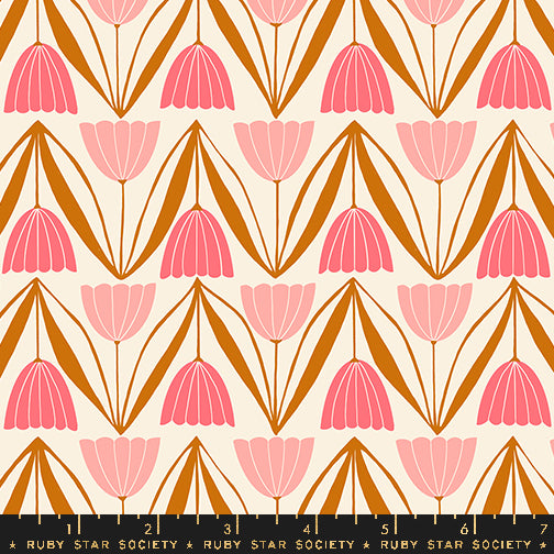 Endpaper Tulips Natural