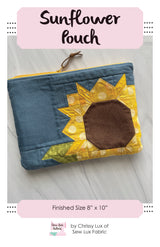 Sunflower Pouch PDF Pattern
