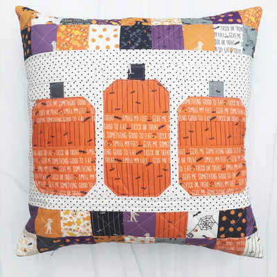 Pumpkin Party Pillow Pattern - PAPER