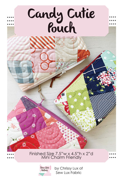 Candy Cutie Pouch Pattern - PAPER