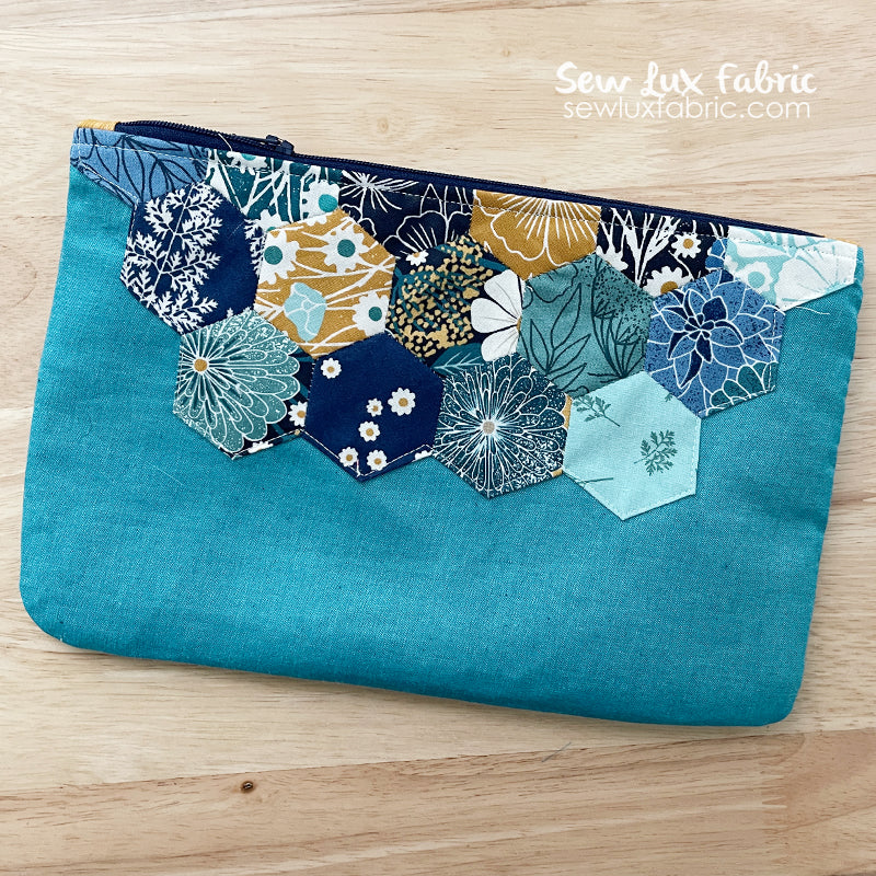 Honeycomb Pouch SUPPLY Kit - Field of Flowers