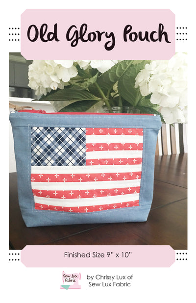 Old Glory Pouch - Paper Pattern