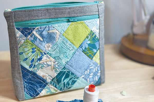 Boxed Double Zip Pouch SUPPLY Kit - Serena Shores