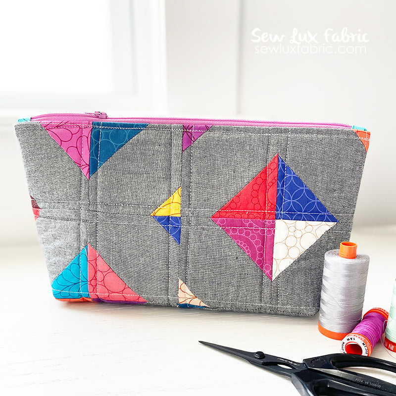 Sparkle Pouch Kit + Paper Pattern