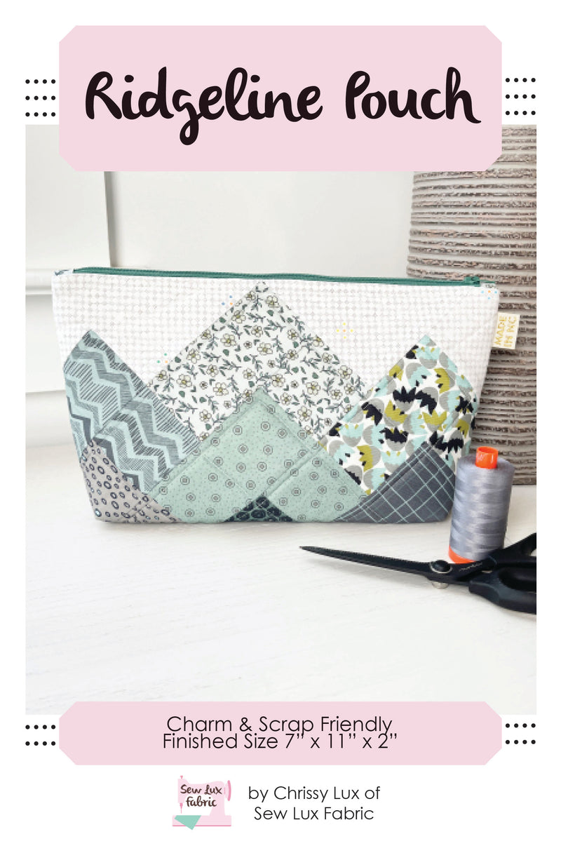 Ridgeline Pouch Pattern - PDF