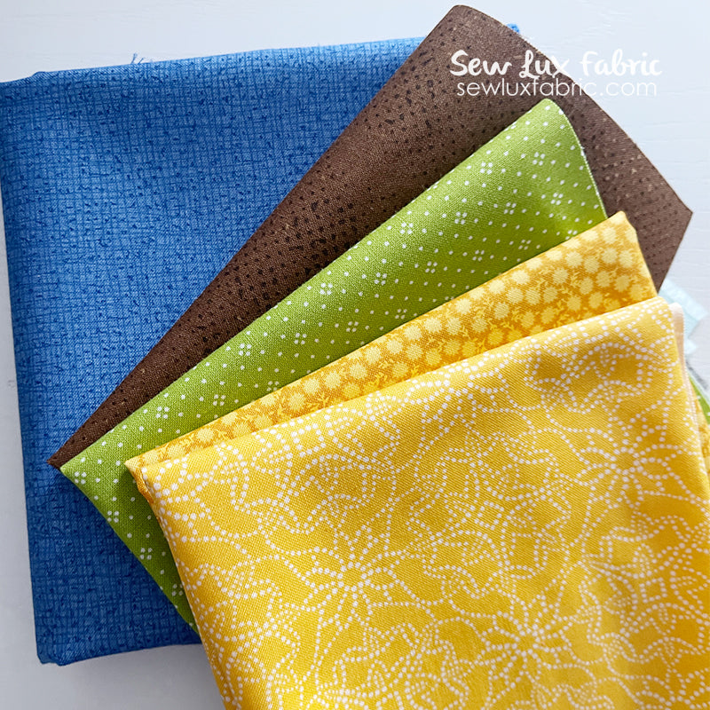 Sunflower Pillow Fabric Kit