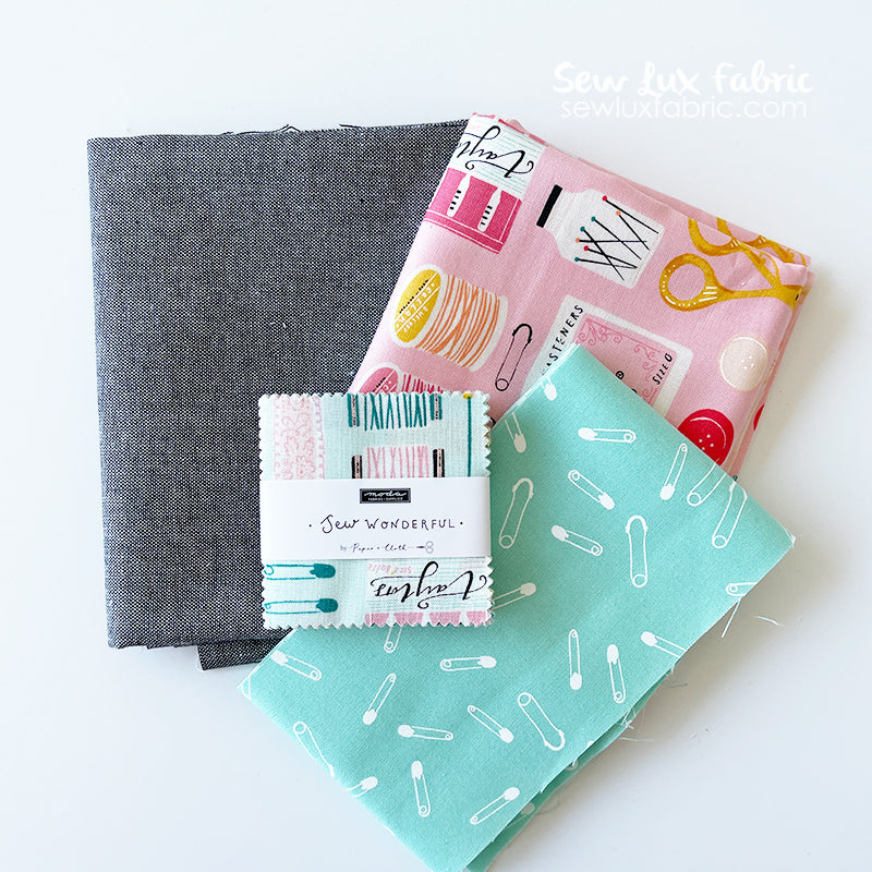 Scrap Basket Supply Kit - Sew Wonderful – Sew Lux Fabric