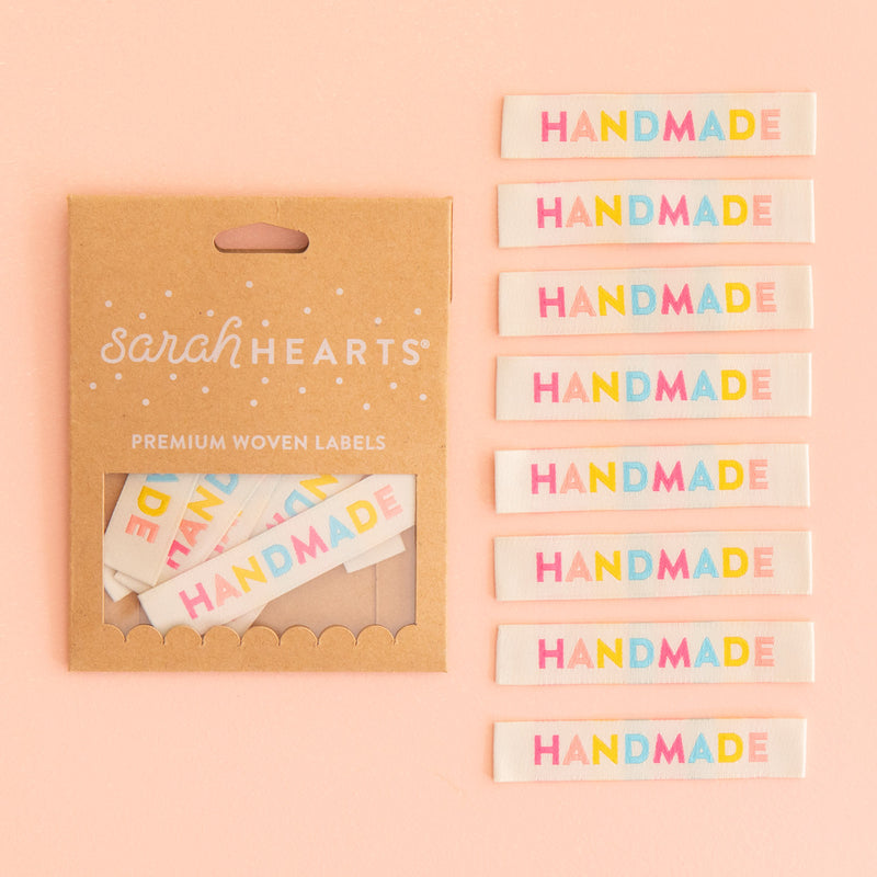 Colorful Handmade Woven Labels