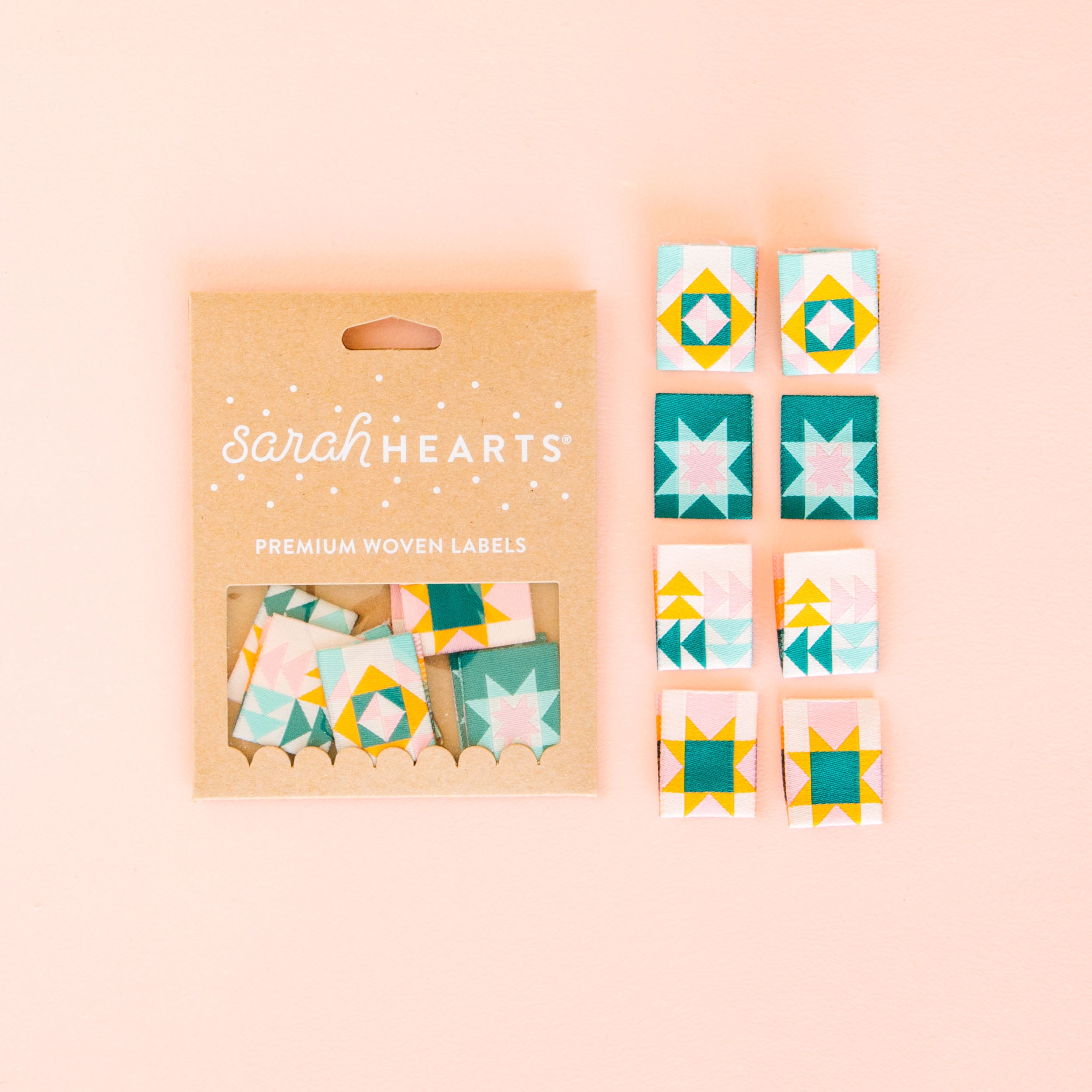 Quilt Block Woven Labels – Sew Lux Fabric