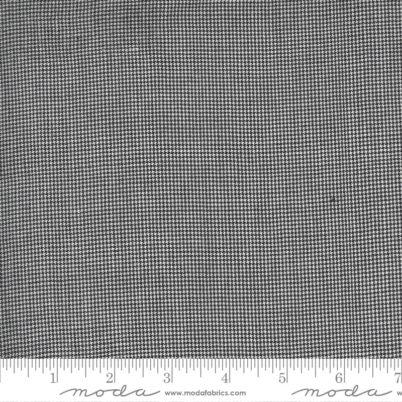 Low Volume Wovens Houndstooth Charcoal