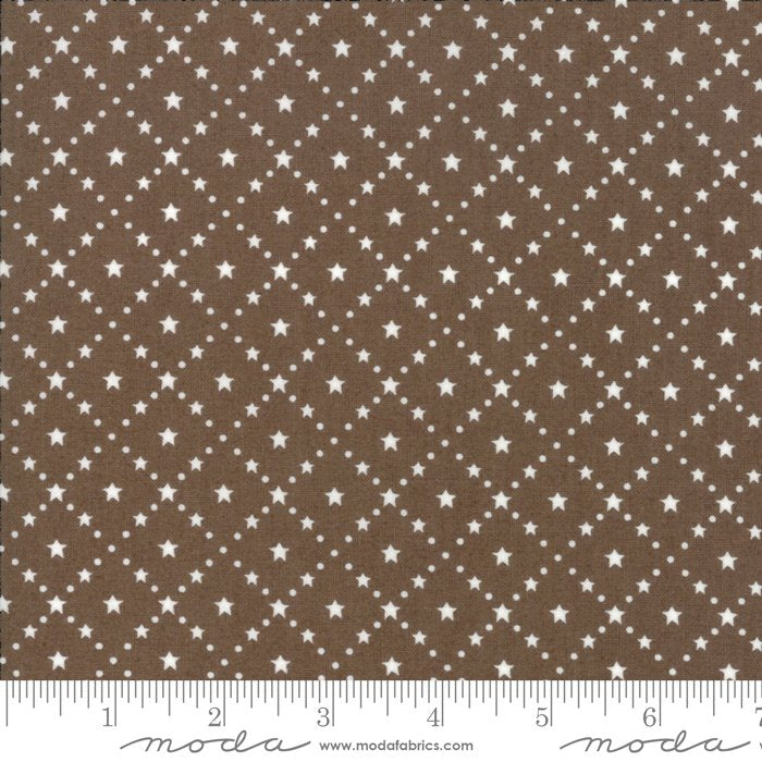 Merry Merry Snow Days Taupe - 1 yard 18 inches