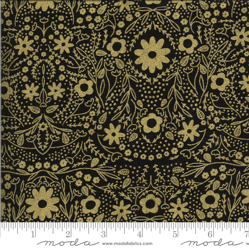 Dwell in Possibility Full Bloom Night Gold Metallic