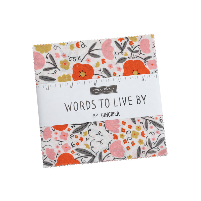 Words to Live By Charm Pack